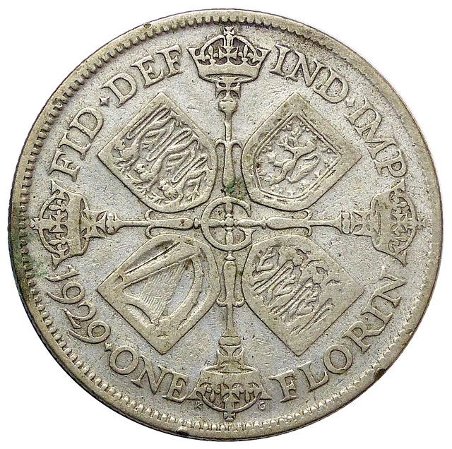 ROYAUME-UNI 1 Florin 1929