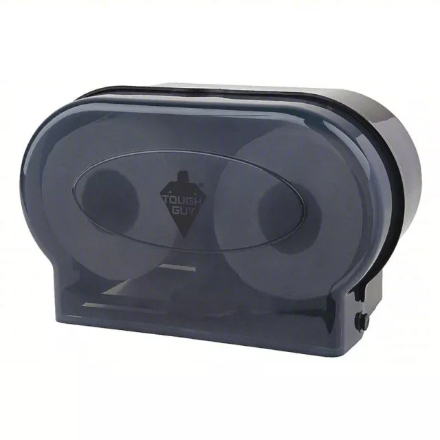 NEW Box TOUGH GUY Commercial 9" Toilet Paper BATH TISSUE DOUBLE DISPENSER 22LC65