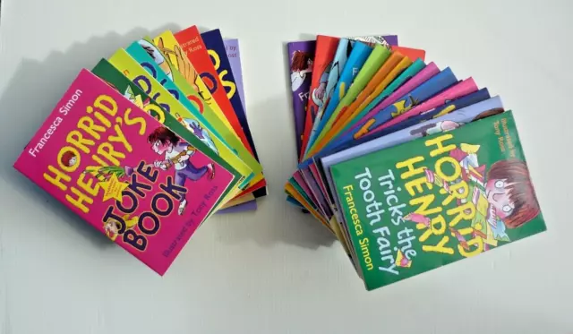 Horrid Henry By Francesca Simon books bundle Job Lot. 24 Books!!!!