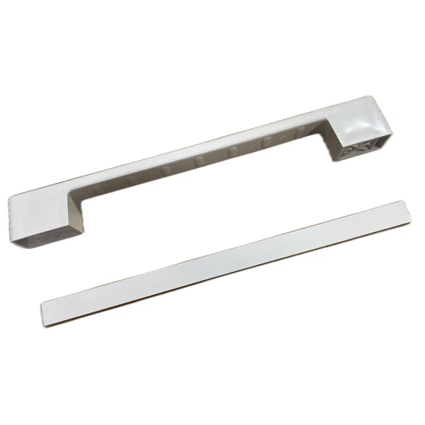 Kit 2 Maniglie Frigo Silver Per Bosch - Compatibile Con Modelli KGS3765IE/09 E Altri - Foto 7