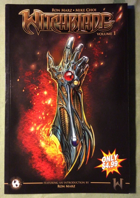 Witchblade.  Volume #1.  2008.  Graphic Novel,  TPB.  Top Cow Comics.