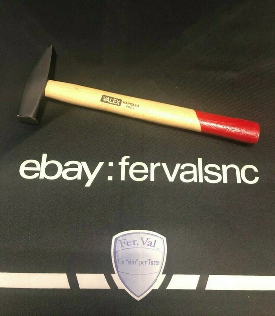 Marteau TIPO TEDESCO Poignée en Bois 400GRLUNGHEZZA Total 310 Mm. Code 1464257