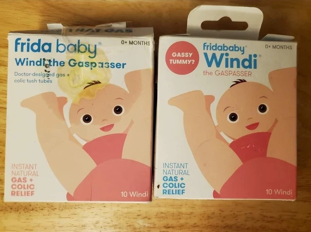 Fridababy Windi The Gaspasser 0+ meses 20 quilates para gas + alivio de cólicos bebé bebé bebé
