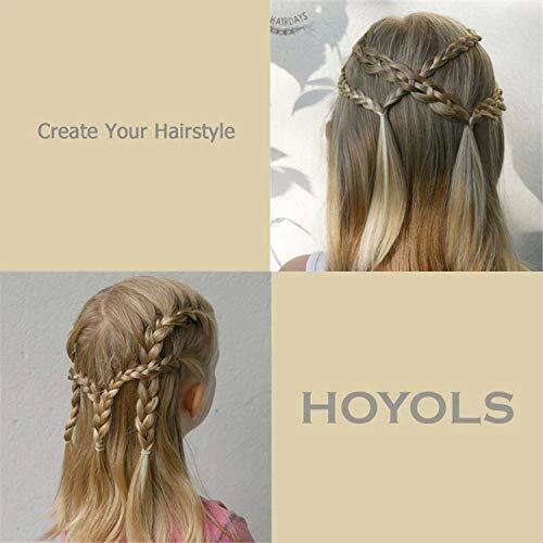 Transparent Elastic Hair Bands 1500pcs Mini Small Ponytail Holders Kids Girls 3