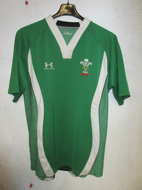 Maillot Rugby Pays de Galle CYMRU Manav Wales Jersey Vintage - M