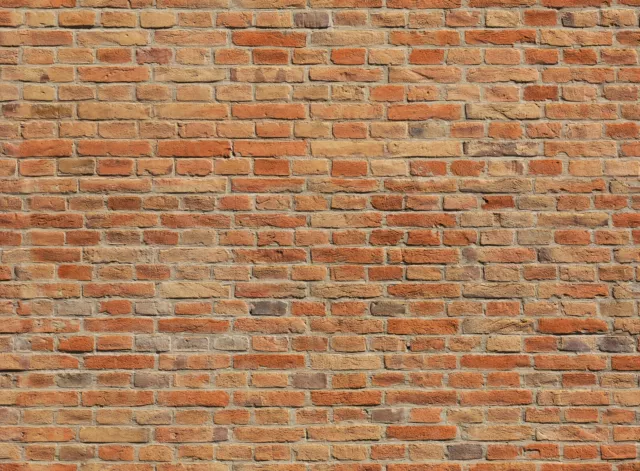 Papier Peint Photo INTISSÉ-MUR de BRIQUES-(580V)-Mural Structure Bois Pierre XXL