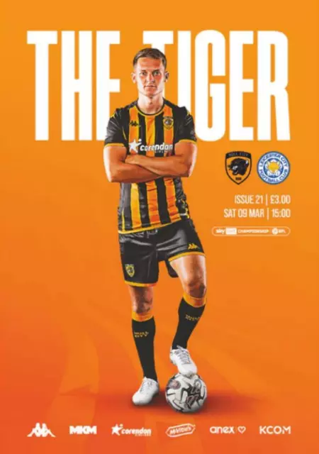 * 2023/24 - Hull City Home Programmes - Choose From List *