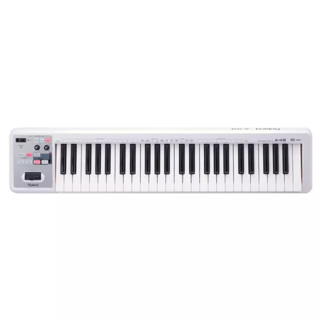 Roland A-49 MIDI-Keyboard Weiss