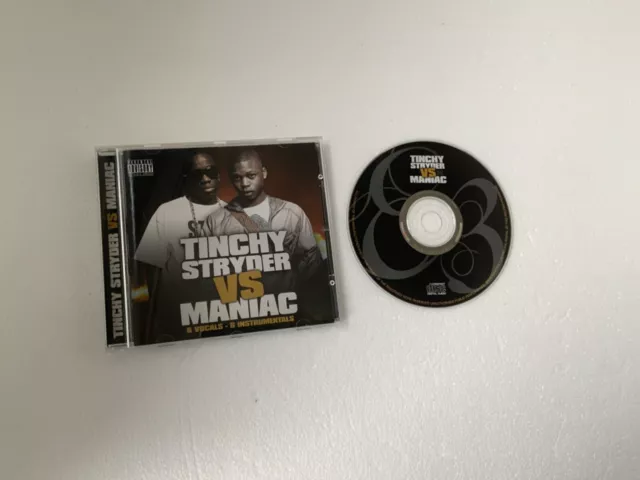 Tinchy Stryder - Vs Maniac (2008 CD Album) - 6 Vocals - 6 Instrumentals