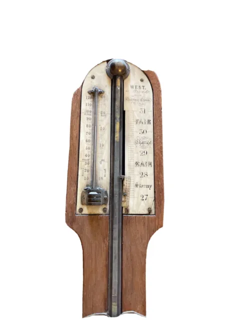 Antique Barometer / Weather Station