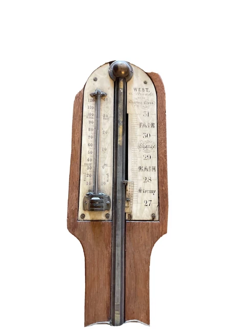 Antique Barometer / Weather Station Antique Barometer / Weather Station
