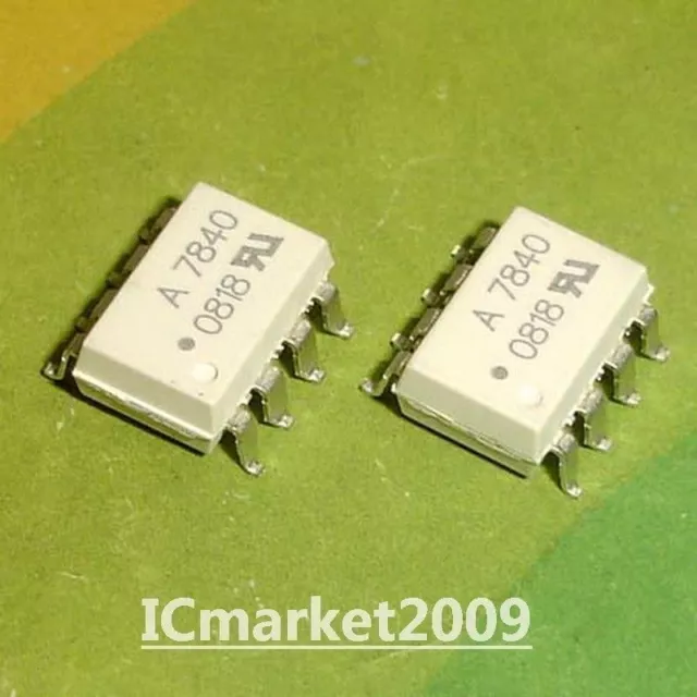 10 PCS HCPL-7840 SMD-8 HCPL7840 A7840 Analog Isolation Amplifier Optocouplers IC