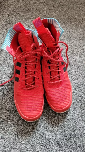 ADIDAS FORUM MEN S Winter Prime Knit UK 5 Scarlet BZ0645 RRP 190 40.00 PicClick UK