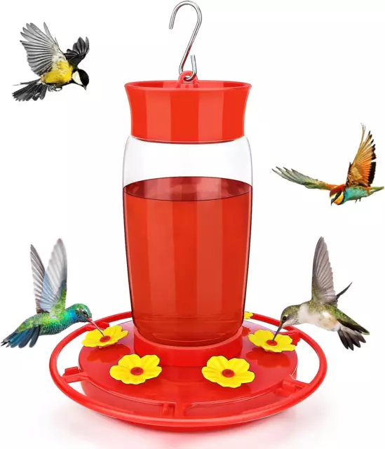Hummingbird Feeders for Outdoors Hanging Ant and Bee Proof, Humming Birds