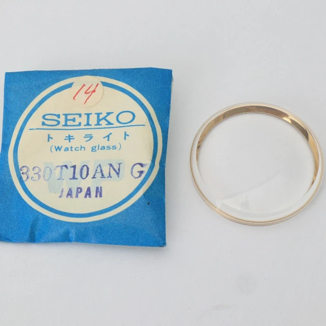 GENUINE SEIKO ORIGINAL Watch Crystal Part 330T10ANG Brand New