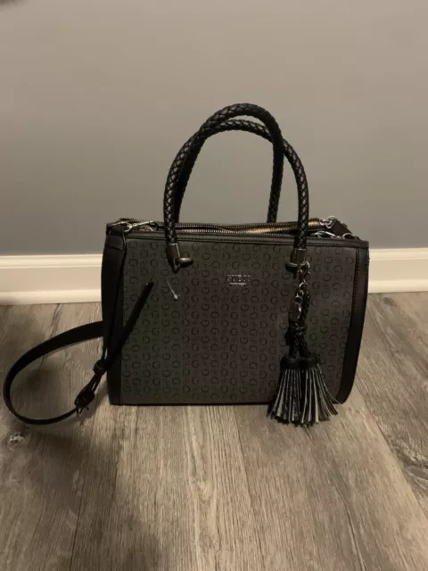 Guess Women's Large Black Shoulder Purse Bag