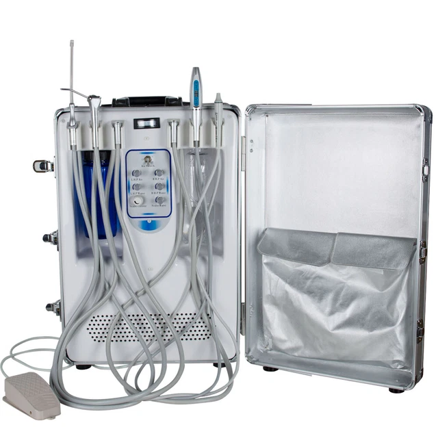 DENTAL MOBILE ALLINONE Delivery Unit Curing Light Ultrasonic Scaler