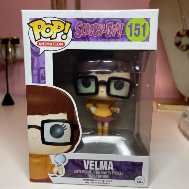 ANIMATION HANNA BARBERA Scooby Doo Velma #151 Pop Vinyl Figure Funko ...