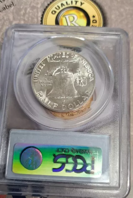 1953 Franklin Half Dollar 50c PCGS MS64 FBL CS-154 3