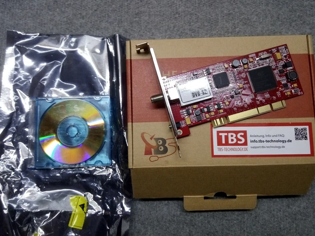 TBS 8922 DVB S2 PCI Sat TV Karte f r den PC 1.Hand OVP EUR 35 00