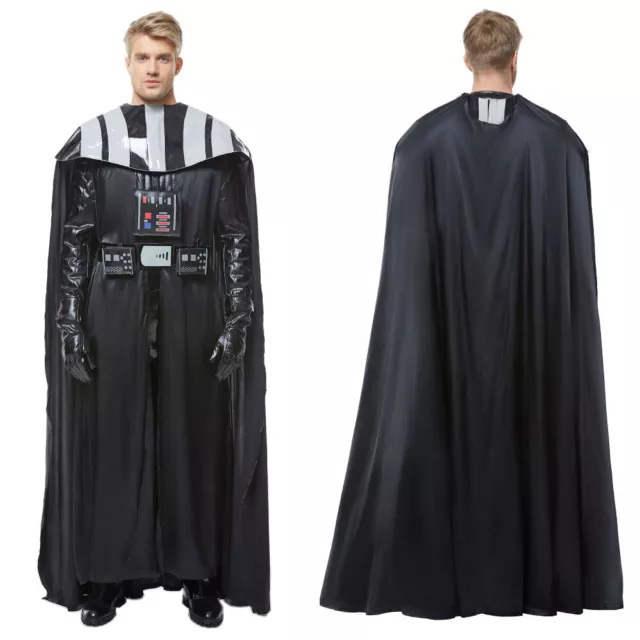 Darth Vader Cosplay Costume Anakin Skywalker Outfit Uniform Jumpsuit Star Wars