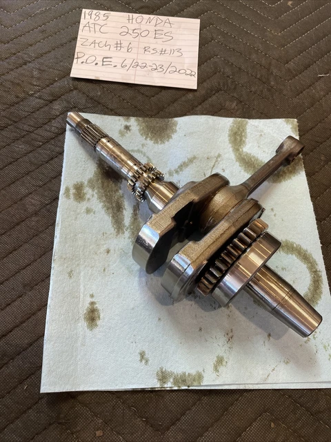 1985 Honda ATC 250 ES big red crankshaft cranked Crank