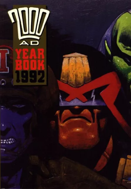2000AD ft JUDGE DREDD - 1992 2000AD YEARBOOK - EXCELLENT CONDITION
