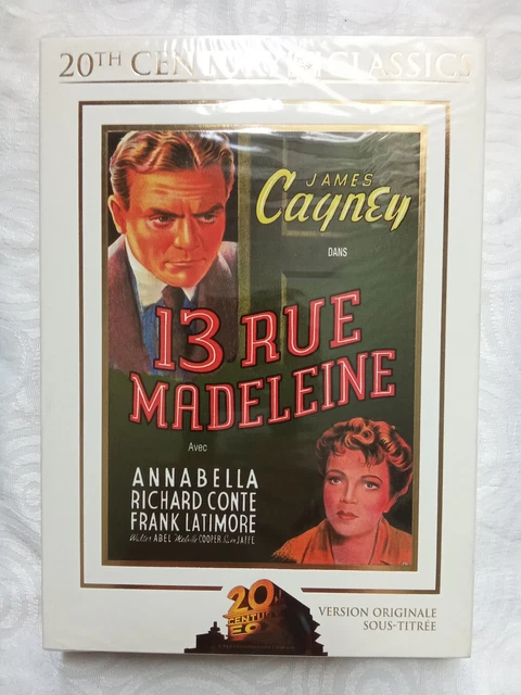 13 Rue Madeleine - Henry Hathaway - Dvd Vostfr - 20Th Century Fox 2006