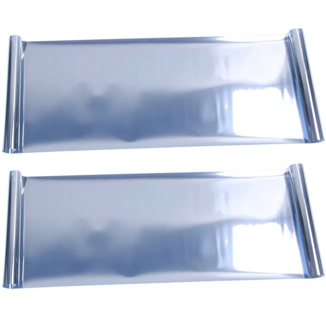 2X Solar One Way Reflective  Privacy Window Film Stop Heat Sticker 30 x 100cQ2R7