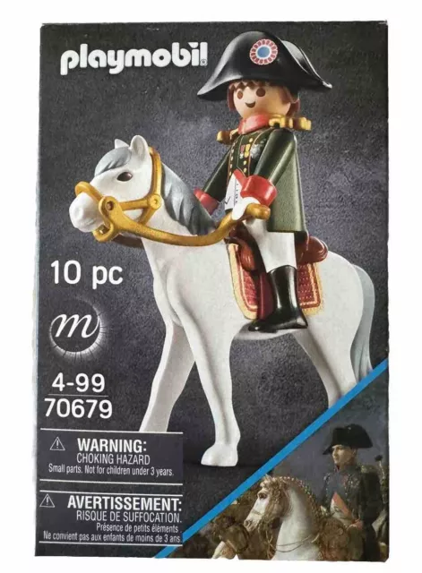 Playmobil 70679 Napoleon Bonaparte Soldat Feldherr Franzose Anführer Pferd NEU