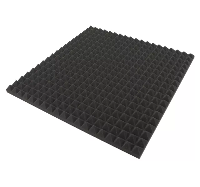 Acoustique Mousse, Pyramides Mousse, Dämung, 10m ²