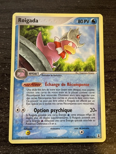 Roigada Rare - Pokémon 28/113 Ex Espèces Delta Proche Du Neuf/Nm