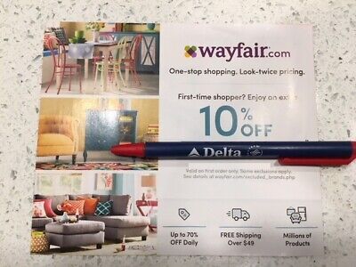 Wayfair Coupon 10% OFF, Valid on first order only - Wayfair.Com Exp 11/14/2022