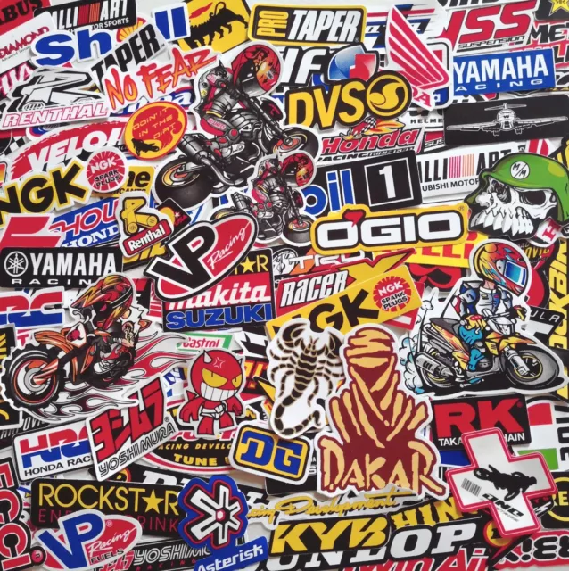 Mixed Random Stickers Motocross Motorcycle Car ATV Racing Bike Helmet Decal 3