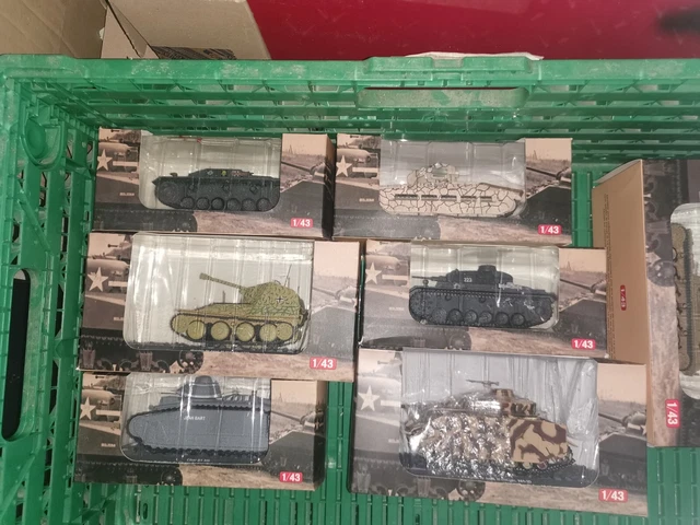 3 chars ww2 Altaya 1/72 - Collection