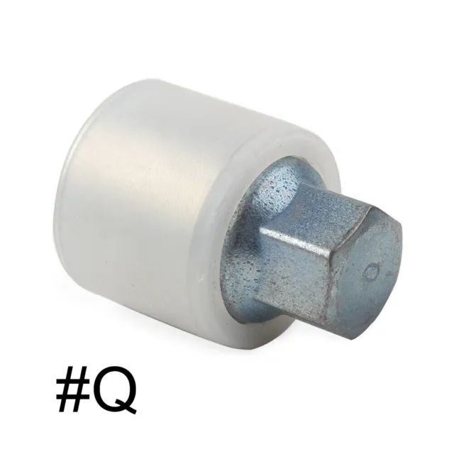 Superior Durability Chrome Molybdenum Steel Lug Nut Bolt Q Removal Key Socket