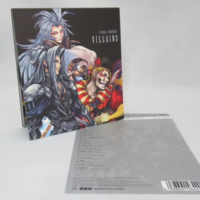 Final Fantasy Villains Game Music CD Square Enix Sound Track