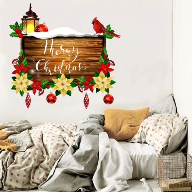 3D Christmas Xmas Design 4 Wallpaper Murals Floor Wall Print Decal Wall Sticker