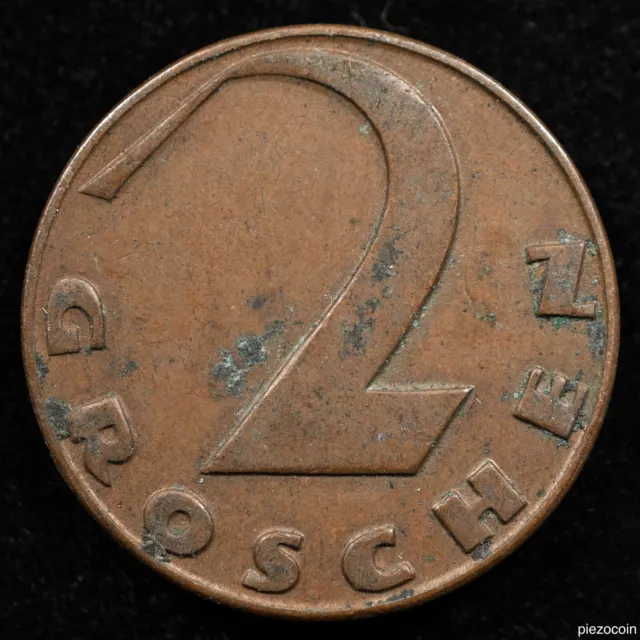 Austria 2 Groschen 1925, Coin, Inv#B543