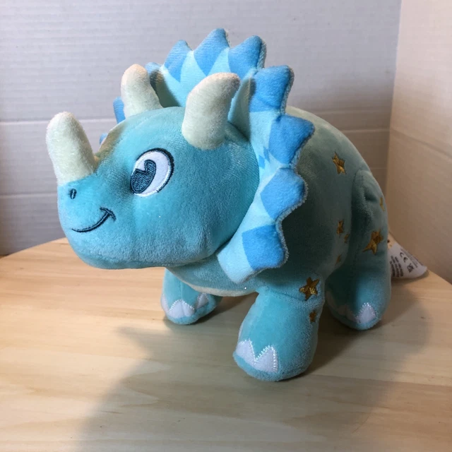 Disney’s Animal Kingdom Dinoland Blue Triceratops Dinosaur Plush 11” 216