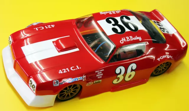 10th scale RC Vintage Nascar 'H.B.Bailey' Decals Stickers to fit Pontiac Camaro