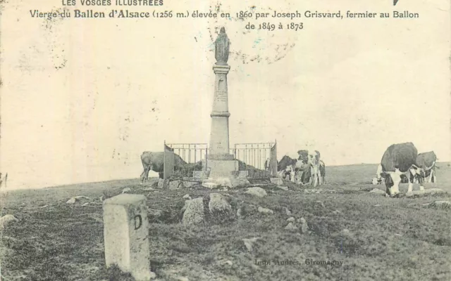 La Vierge du Ballon d' Alsace érigée par Joseph Grisvard 73982
