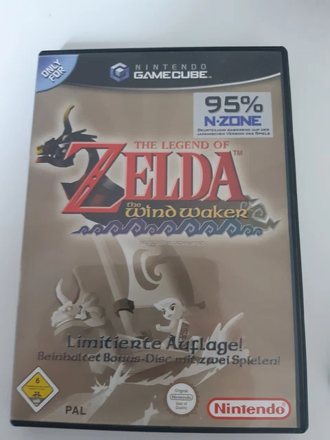 Gamecube: The Legend Of Zelda -The Wind Waker inkl. Ocarina of Time