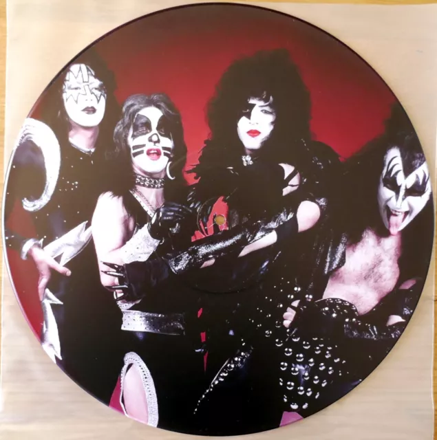 Kiss - Alive Worldwide In Nyc - 1-Side Red Picture Disc Box 40 Made Only Rare Lp