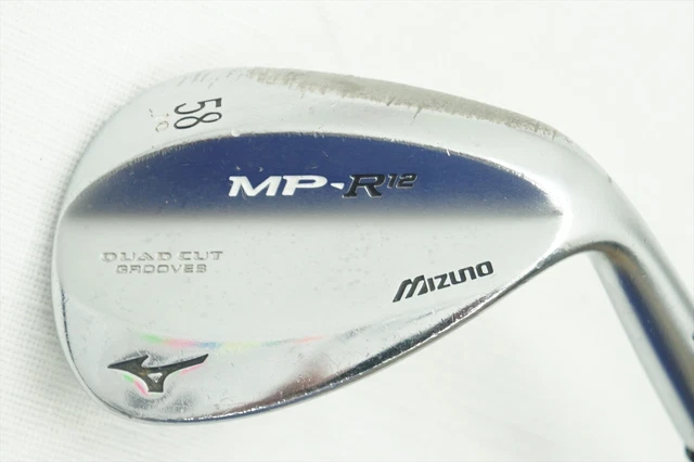 Mizuno Mp R-12 White Satin 58-10 Wedge Flex Dynamic Gold Steel 0611257