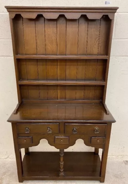 Titchmarsh & Goodwin Antique Style Solid Oak Small Dresser