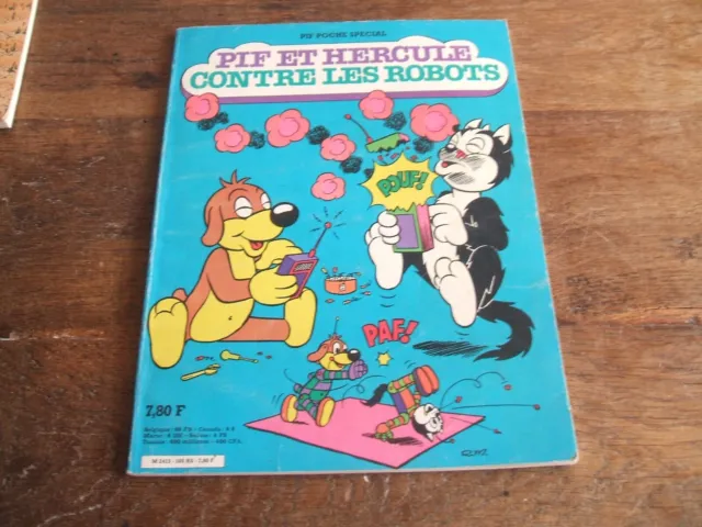 PIF POCHE SPECIAL - PIF ET HERCULE CONTRE LES ROBOTS n° 105 Hors Série -1981