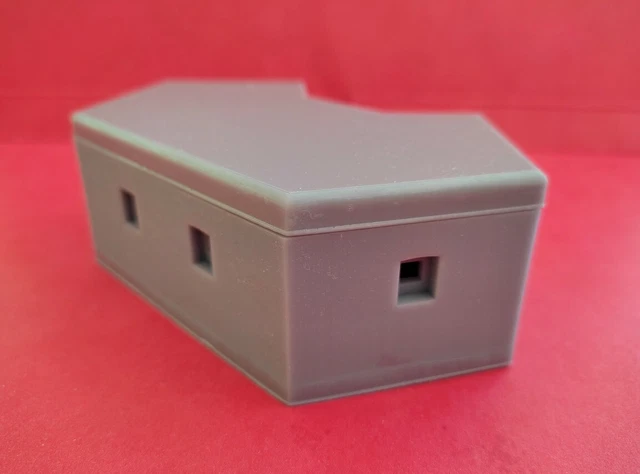 Casemate Bunker Nid De Mitrailleuses 1/72 - Modèle Militaire Résine Sans Marque