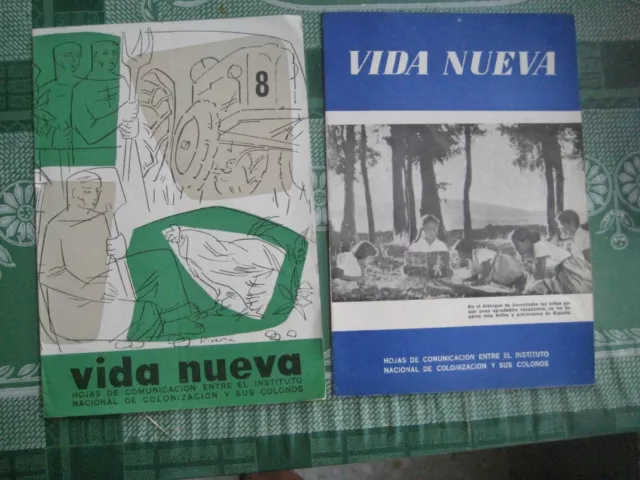 Lote De 2 Revistas Antiguas Vida Nueva