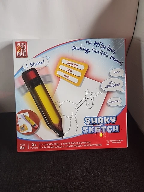 Shaky Sketch The Hilarious Shaking Scribble Game (T83Dg)
